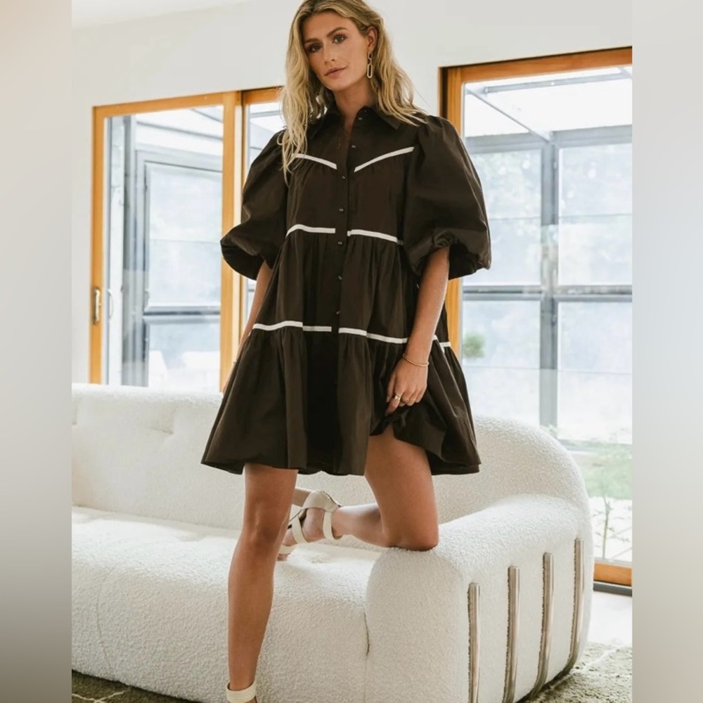 Bohme - Babydoll Puff Dress